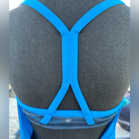 LULULEMON Women's Blue Spaghetti Strap Top - Picture 3 of 10